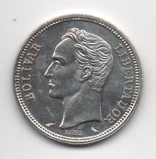 VENEZUELA DEL AÑO 1960 DE 1 BOLIVAR